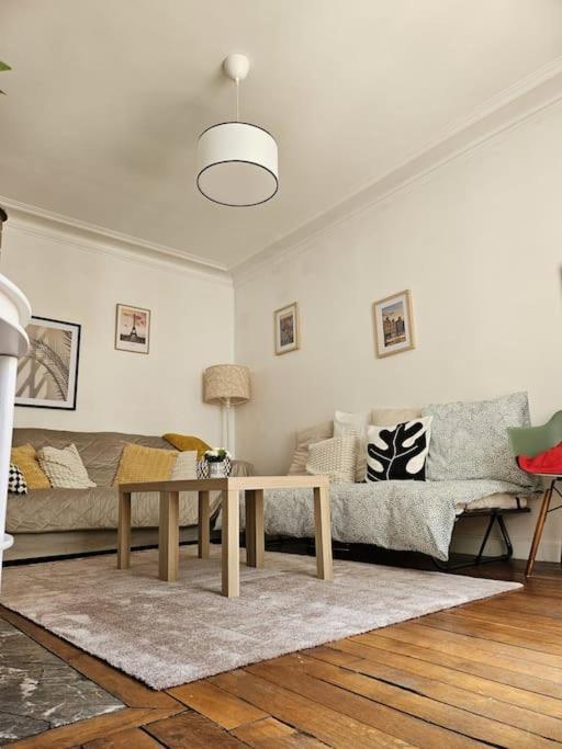 Charmant Nice Appartement 5 Personnes People Max Parijs Buitenkant foto