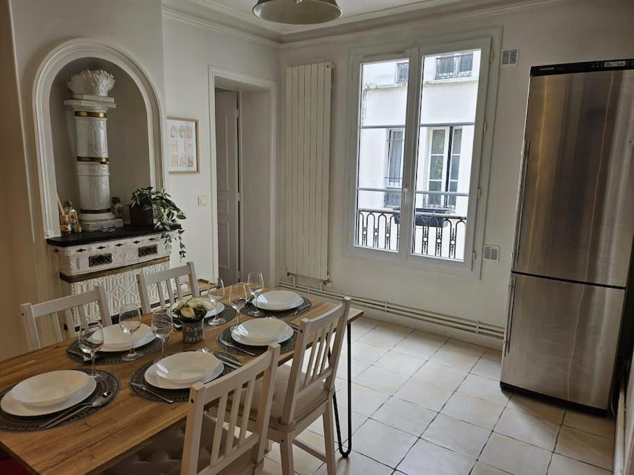 Charmant Nice Appartement 5 Personnes People Max Parijs Buitenkant foto